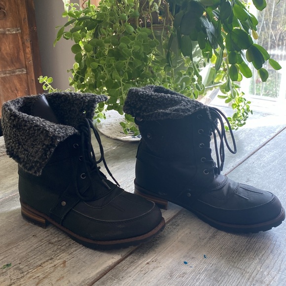 Rock and Candy winter rain boots size 8 black - Picture 3 of 9